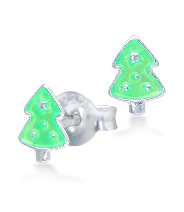 Kid Stud Earring Christmas Tree STS-3809